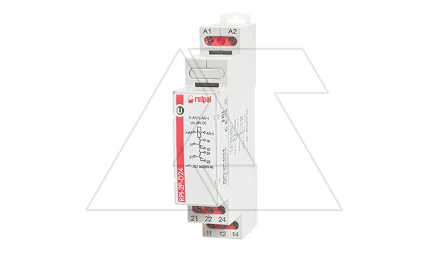 Реле RPI-1P-D12, 1CO, 16A(250VAC), 12VDC, LED, 1M