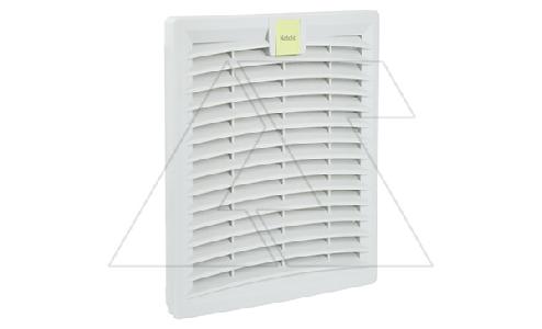 Фильтр-решетка SFE откидной, габариты 211x211x29мм, вырез 177x177мм, степень фильтрации 94%, IP54, RAL7035