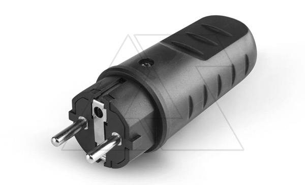 Вилка кабельная 16A, SCHUKO/FR 2P+E, 200_250VAC 50/60Hz, IP44, серия QUICK