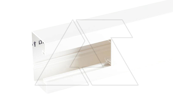 METRA - Кабель-канал, 85х50мм, без перегородки, 1 секция, L=2000мм., пластик METRA - Кабель-канал, 85х50мм, без перегородки, 1 секция, L=2000мм., пластик