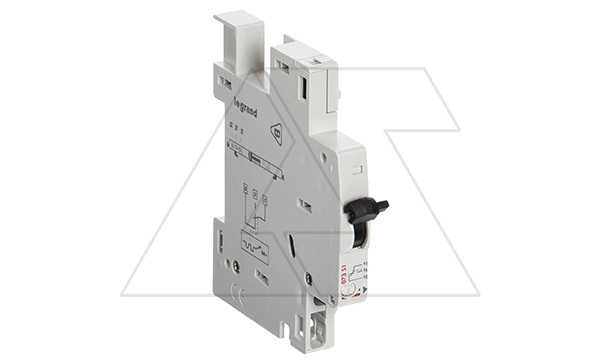 Блок-контакт аварийный для DX, 6А, 250VAC, 0,5М, перекл. контакт