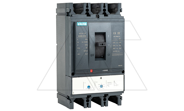 Авт. выключатель SDM6-630L 3P, In=600A, TMA Ir=0.7_1In, Ii=5_10In, Icu/Ics=50kA/400V