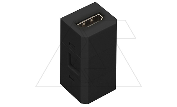 Розетка сменная модульная HDMI, для блока OR-GM-9015/B, черный Розетка сменная модульная HDMI, для блока OR-GM-9015/B, черный