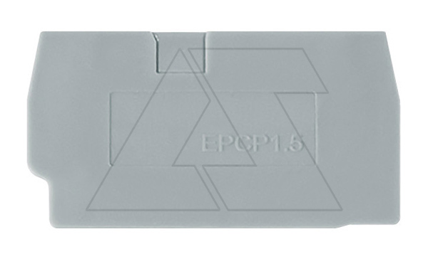 Крышка концевая EPCP1.5 /1,5mm, для клемм CP1.5,CPG1.5, серая