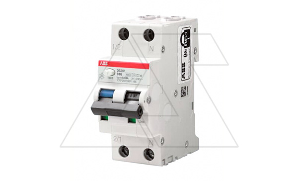 Дифф. авт. выключатель DS201 C32 AC30, 1P+N C 32A 30mA Icu=10kA 2M (стикерованный)