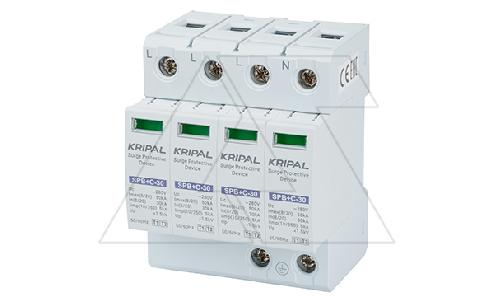 Разрядник SPB+C5/30/280-440V/4P, 4P, In=30kA(8/20µs), класс B+C, 4M