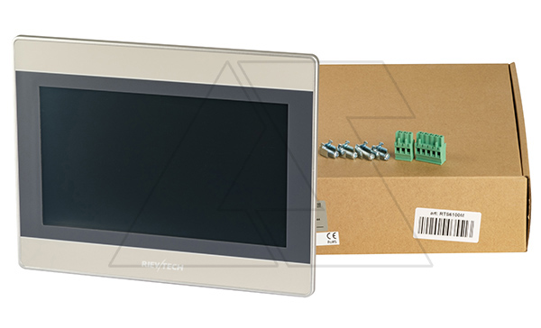 Панель управления, TFT 10.1", 1024x600, CPU Cortex-A8 600 МHz, ROM 128MB, RAM 128MB, 3xCOM RS232/485/422, 1xEthernet, USB Type-C, RTC, SD Панель управления, TFT 10.1", 1024x600, CPU Cortex-A8 600 МHz, ROM 128MB, RAM 128MB, 3xCOM RS232/485/422, 1xEthernet, USB Type-C, RTC, SD
