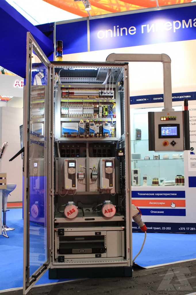 Электротехнический шкаф с системой удаленного управления и мониторинга SCADA 4.0 на базе облачных технологий компании Realiteq