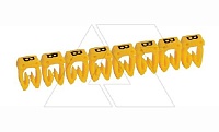 Маркер CAB3 d=0.5-1.5mm - "B" (упак.300 шт)