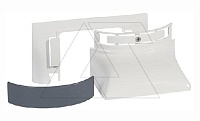 Переходник для напольного кабель-канала 92x20mm на плинтус 140x35mm