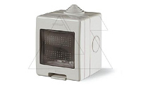 Корпус настенного монтажа 2M, 68x82x66mm, IP55, UNIBOX
