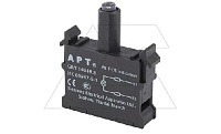 Блок индикатора, красный, LED, 110VAC/DC, монтаж на адаптер, для PB1 и PB3 серий