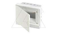 Щиток встраив. ABB Basic E BEF401208, 8M, белая дверь, 63A, IP40, 230x180x102mm, 2хPEN-шина