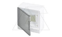 Щиток навесной ABB Basic E BEW402206, 6M, прозр. серая дверь, 63A, IP40, 190x180x102mm, PEN-шина (стикерованный)