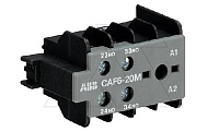 Блок-контакт фронтальный CAF6-20M (2NO) для B VB, 4A-AC15