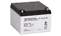 Батарея аккумуляторная Technocell TCL26-12, 12V26Ah, 125x166x176 HxLxW, 7.4kg, 10-12лет
