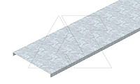 Крышка DRLU 300 FS кабельного лотка, без фиксаторов, 300х3000мм (ШхД), конв. оцинк.
