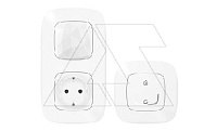 Netatmo-Valena Allure-Стартовый пакет. Шлюз WiFi + умная розетка 2P+E 16A 230V + главный беспр. выключатель Я дома/Я вне дома, белый