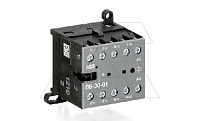 Мини-контактор B6-30-01-01 24VAC, 3NO 9A(20A-AC1) 4kW, всп.контакт 1NC (4A-AC15)