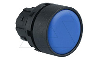 Головка кнопки PB3E, плоская, синяя, без фиксации, без подсветки, 22mm, IP65