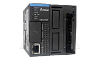Программируемый логический контроллер AS324MT-A, 12DI, 12DO, дифф., 24VDC, 128K шагов, 2xRS485, USB, microSD, CANopen, Ethernet