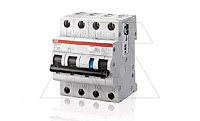 Дифф. авт. выключатель DS203NC C6 AC30, 3P+N C 6A 30mA Icu=10kA 4M