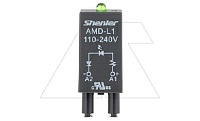 Модуль AMD-L1, зеленый LED, 110_240VAC/DC, черный, для SRU, SKF14, SKC, SKB, STB, SRC*-E, SRB, GZT, GZM, GZS, GZMB, ES32