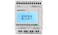 Программируемый логический контроллер SR-12DC-DA-R, 12_24VDC, 8DI(4AI/0_10V), 4RO(10A), RTC, FBD, Ethernet, ЖКИ