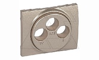 Galea Life - Обрамление для розетки TV-RD-SAT, Titanium