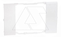 Valena - Накладка универсальная для спец. рамок для двойных розеток 774202