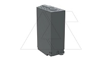 Крышки защитные OTS400G1L/3 для OT_315...400E/E_C, 1P длинная серая защелк. IP20 к-т 3шт.