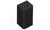 Розетка сменная модульная HDMI, для блока OR-GM-9015/B, черный