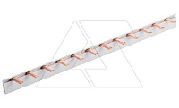Шинка гребенчатая P-1L/210/10, тип штырь, 1P-12Mod., 10mm², 63A, 230/415V, 210mm
