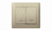 Galea Life - Клавиша для управления рольставнями, Titanium
