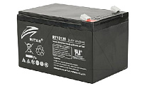 Батарея аккумуляторная Ritar RT12120A, F2, 12V/12Ah, 95(101)x151x98 HxLxW, 3.15kg, 6-8 лет