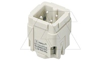 Вставка контактная, размер H3A, тип вилка, 3P+PE, 10A, 230/400V, винтовой зажим