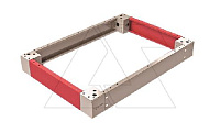 Комплект боковых панелей цоколя 100х500мм (ВхГ), RAL7012, 2 шт.