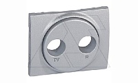 Galea Life - Обрамление для розетки TV-RD, Aluminium