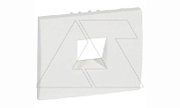 Galea Life - Обрамление для розетки телеф. RJ11 И RJISDN, White