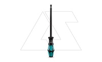 Отвертка SZS 1,0X6,5 VDE, шлиц прямой, размер 1,0x6,5x150mm, длина 248mm