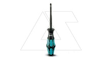 Отвертка SF-PZSL 2-100 S-VDE, шлиц Plus-Minus, размер PZ2x100mm, длина 205mm