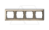 Basic 55 - Рамка на 4 поста (бежевый)