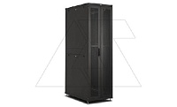 Щит серверный телеком. 19", 42U, ВxШxГ 2010x600x1000мм, DYNAmic Basic Server, напольный, перед. дверь перфор., задняя дверь перфор., черный