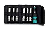 Набор битовых отверток с патроном для быстрой замены SF-M SET, 17 элементов, в поясничной сумке