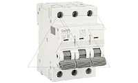 Авт. выключатель GYM9-3P-16C, 3P, 16A, хар-ка C, 6kA, 3M