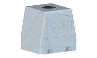 Корпус разъема, размер H32B, кабельный, верхний ввод M32, металл, IP65, RAL 7037