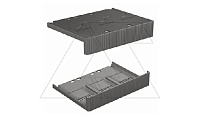 Крышки силовых выводов LTC для T5, 3P изолирующие низкие к-т 2шт.