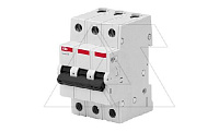 Авт. выключатель BMS413C63, 3P C 63A Icn=4.5kA 3M (стикерованный)