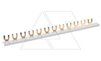 Шинка гребенчатая Fork 1P-12 на 12 авт. выкл. 1P, вилка,10мм2, 63A