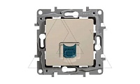Etika - Розетка 1хRJ-45 UTP CAT5E 8конт.(сл.кость)